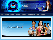 Tablet Screenshot of cimit.co.in